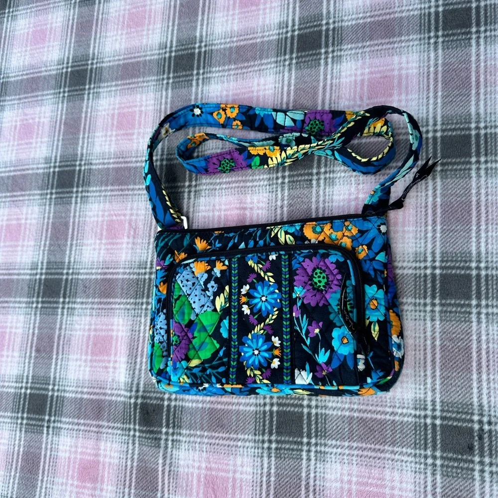 Vera Bradley midnight blues cross body NWOT